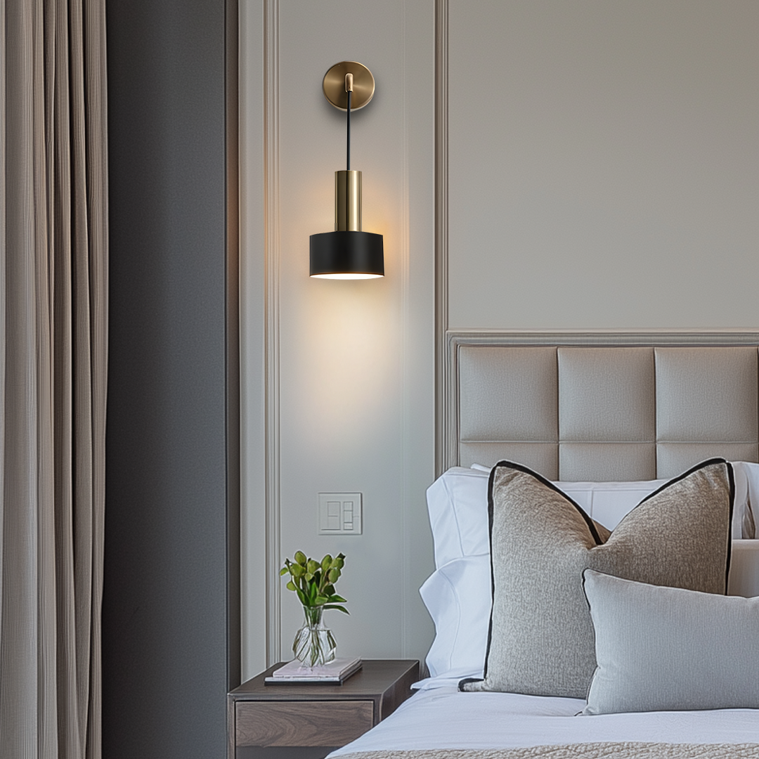 GLOWDROP WIRELESS WALL SCONCES (SET OF 2 + 2 BULBS FREE)