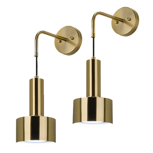 GLOWDROP WIRELESS WALL SCONCES (SET OF 2 + 2 BULBS FREE)